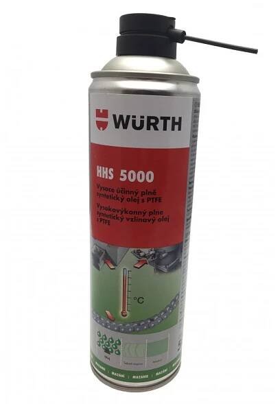Bezpečnostní mazadlo s PTFE HHS 5000 Würth 500ml