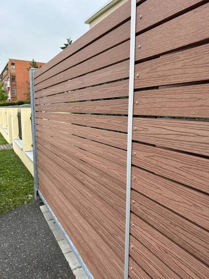Realizace WPC brány - Zlín | Werma Project