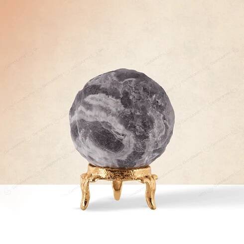 Amethyst Moon Sphere/Ball - Gemsmantra