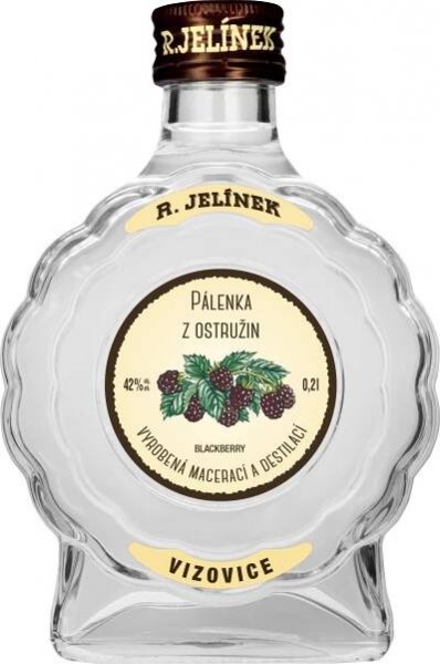 R. Jelínek Pálenka z ostružin 42% 0,2 l (karton)