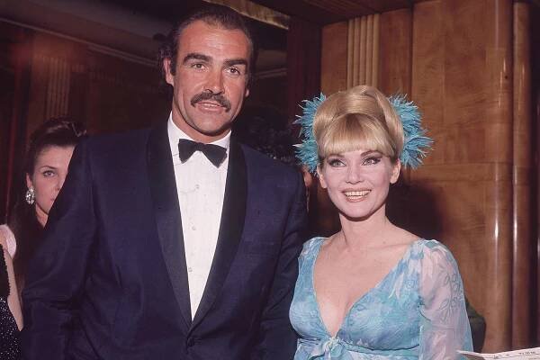 Sean Connery and Diane Cilento