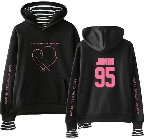 Bangtan Boys - mikina s kapucí, různé velikosti a jména BTS Kpop - Dámské oblečení