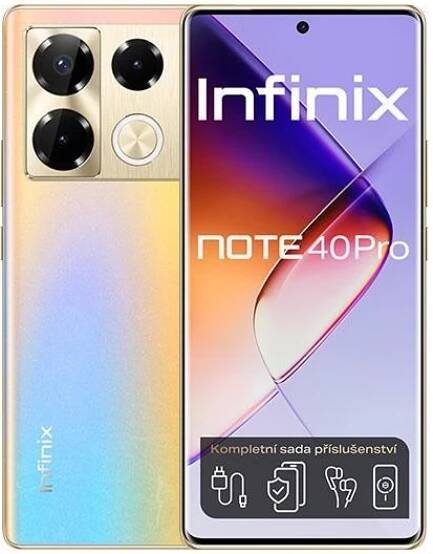 Infinix Note 40 Pro, 12GB/256GB Titan Gold