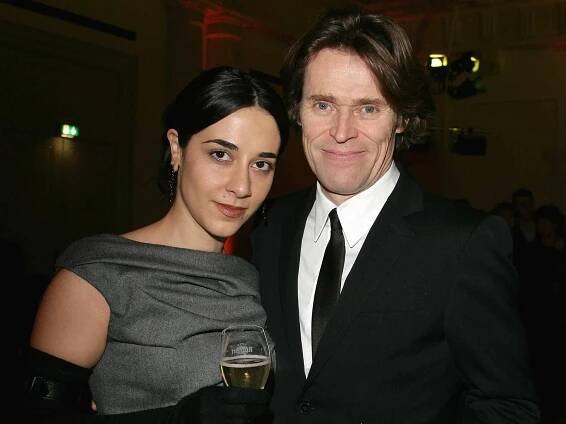 Willem Dafoe and Giada Colagrande at the 58th Berlinale Film Festival in 2008