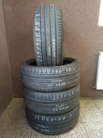 Pirelli Pzero (PZ4) 255/40 R20 101Y - Použité pneumatiky, alu kola a disky - PNEU POUŽITÉ.cz