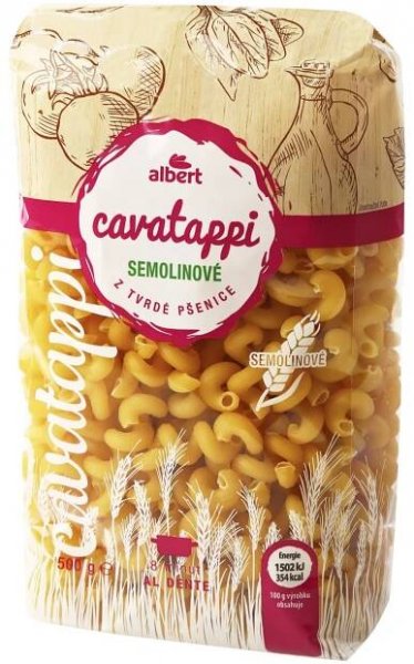 Albert Cavatappi semolinové