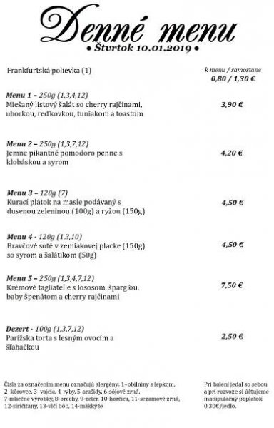 menu nové 10.01.19 – Arkádia hotel
