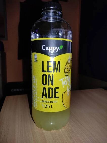 Podrobné informace o potravině Cappy LEMONADE