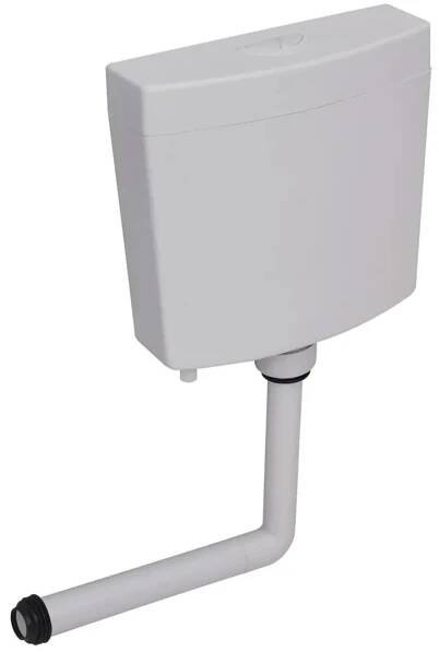 OMAXI Splachovací WC nádržka se spodním přívodem vody 3/6 l šedá 242537