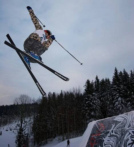Lyžařské areály v Orlických horách sází na stále oblíbenější snowparky