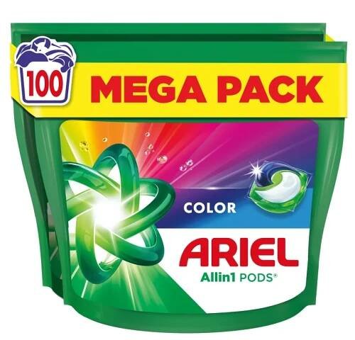 Ariel Color Allin1 kapsle na praní 100 ks