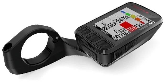 POČÍTADLO WAHOO ELEMENT BOLT 2 BUNDLE GPS Základní funkce doba jízdy celková vzdálenost vzdálenost etapy okamžitá rychlost maximální rychlost průměrná rychlost hodiny