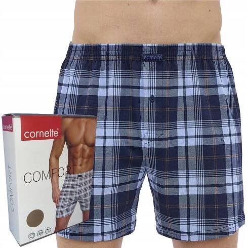 CORNETTE boxerky COMFORT box volné 008/294 mřížka 3XL