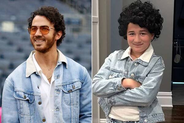 Kevin Jonas' Daughter Dons Wig and Dresses Up as Him for New Jersey Day