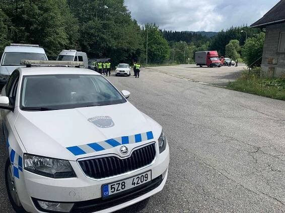 Policisté, vojáci i celníci absolvovali cvičení na hranicích se Slovenskem.
