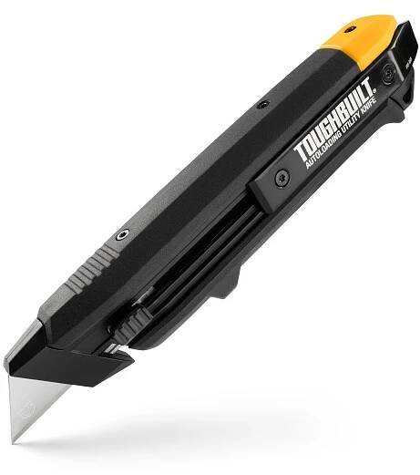 Pracovní nůž TOUGHBUILT s 5 náhradními břity - TB-H4-10-A