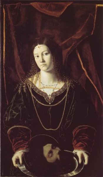 Salome mit dem Haupt Johannes des Täufers (Veneto)