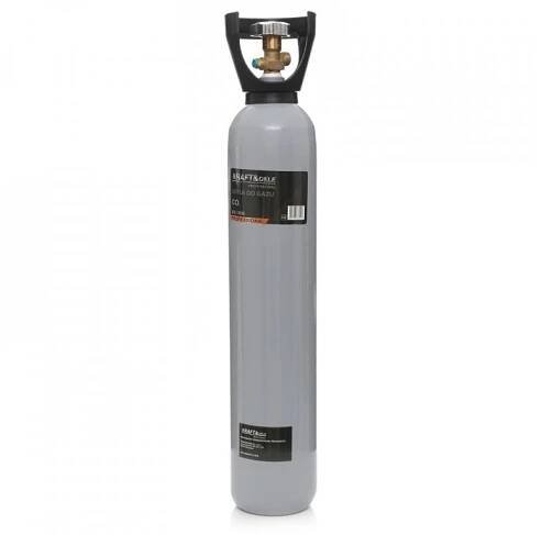 Kraft & Dele KD1830 plynová lahev na CO2 prázdná