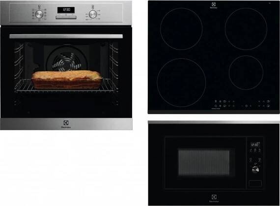 Set Electrolux EOF3H40X + LIR60433 + LMS2203EMX