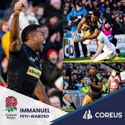 Coreus Celebrates the Success of Sponsored Athlete Immanuel Feyi-Waboso!