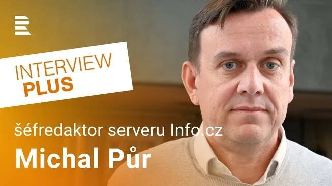 K lidem je třeba přistupovat transparentně – říkám, že nejsem objektivní, a to je férová hra - Michal Půr šéfredaktor serveru Info.cz v Interview Plus - video