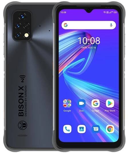 UMIDIGI Bison X10S 4/32GB, 6150 mAh, šedá