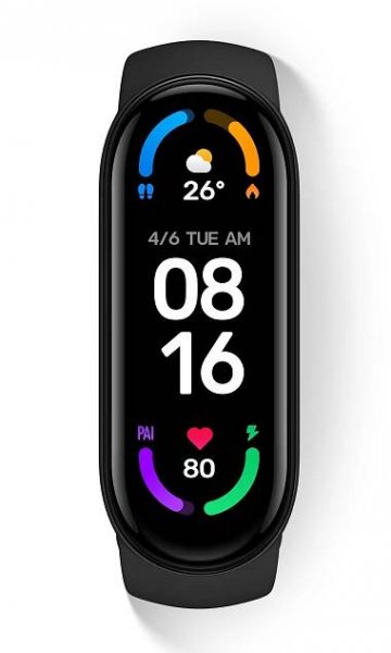 Xiaomi Mi Smart Band 6 a váha