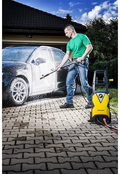 Riwall PRO REPW 150 SET elektrická tlaková myčka 150 bar