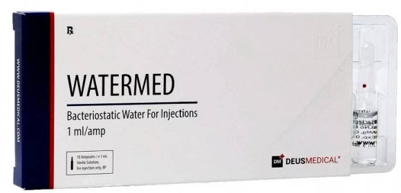 WATERMED (bakteriostatická voda) - 10 ampér po 1 ml - DEUS-MEDICAL