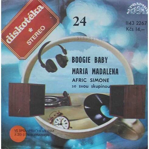 Afric Simone ‎– Boogie Baby / Maria Magdalena