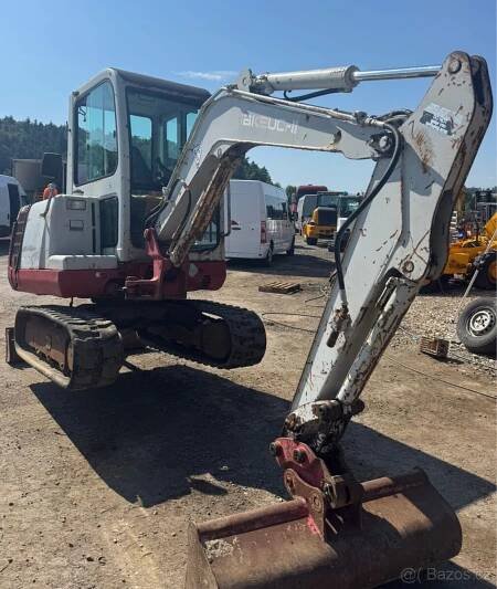 Minibagr Takeuchi TB125 3x lzice 2004 - Náchod