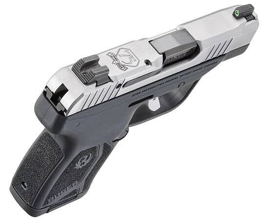 Pistole Ruger LCP MAX stříbrná - edice k 75. výročí - Image 4