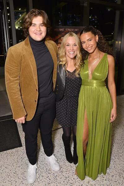 That 90's Show S1 premiere at Netflix Tudum Theater on January 12, 2023 in Los Angeles, California - Maxwell Acee Donovan, Andrea Anders, Ashley Aufderheide - Zlatá devadesátá - Série 1 - Z akcí