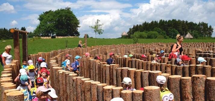 Bludiště. Zdroj: Zážitkový park Zeměráj