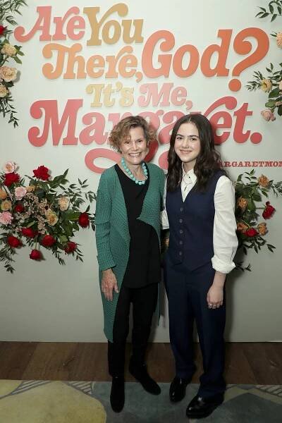 Trailer Launch Event at The Crosby Street Hotel, New York on January 13, 2023 - Judy Blume, Abby Ryder Fortson - To jsem já, Margaret! - Z akcí