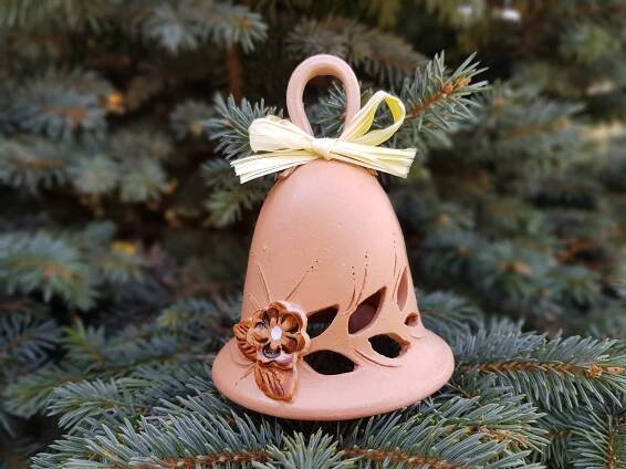 Zvonek s kytičkou a průřezy 9cm