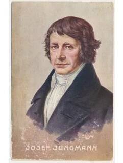 Jungmann Josef (1773-1847), básník, spisovatel, Portrétová pohlednice, cca 1930