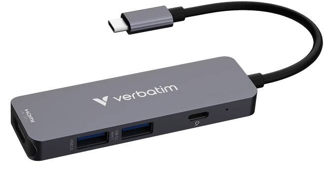 Víceportový rozbočovač USB-C Essentials - 4 porty