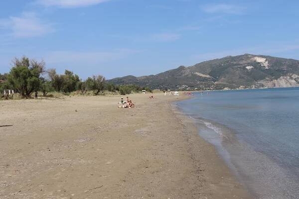 Pláž Laganas - ostrov Zakynthos (Řecko)