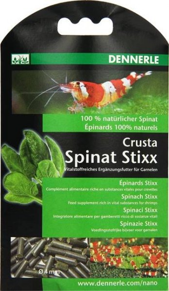 Dennerle Crusta Spinat Stixx 30 g