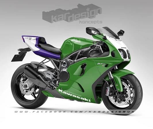 A H2-powered ZX-7R for the 21st century? Yes please. – Kardesign Koncepts