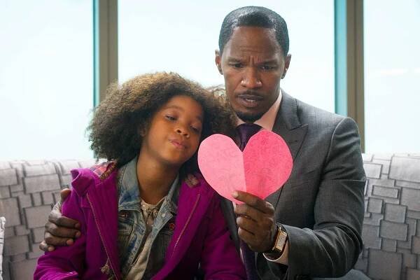 Jamie Foxx, Quvenzhane Wallis Annie