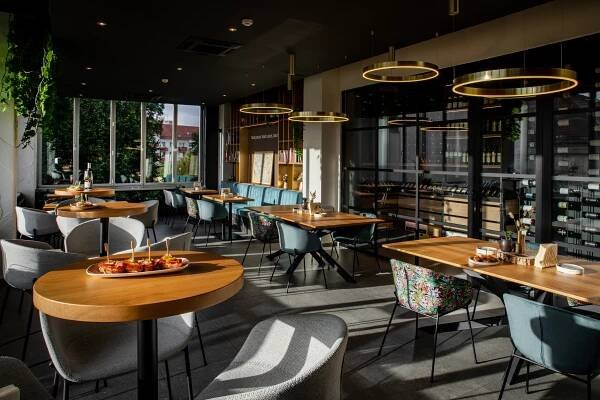 Návrh interiéru Tapas baru v Brne