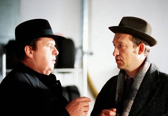 Otec Braun - Začarovaný případ - Z filmu - Ottfried Fischer, Peter-Heinrich Brix