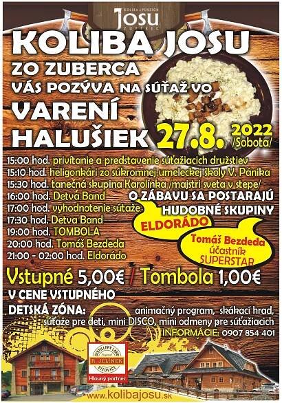 Súťaž vo varení halušiek - Oficiálna stránka obce Zuberec