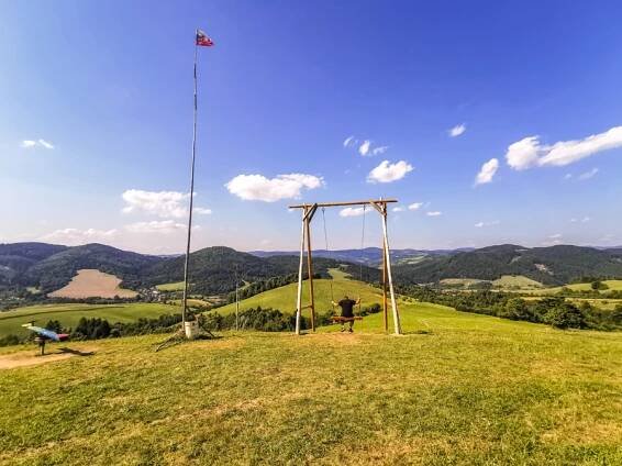 Hojdačka Strelenka v osade Ondričkovci