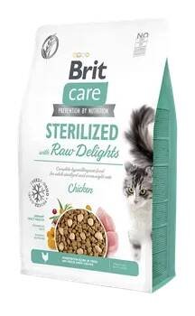 Brit Care Cat Sterilized with Raw Delights 2 kg