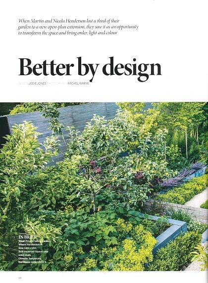 Gardens Illustrated Featured Design — Contemporary Garden Designer