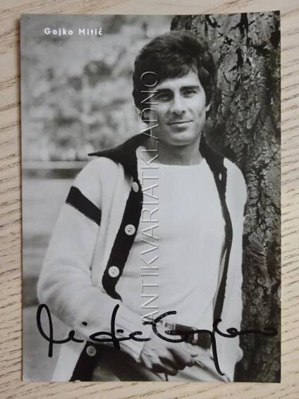 GOJKO MITIČ, AUTOGRAM HEREC