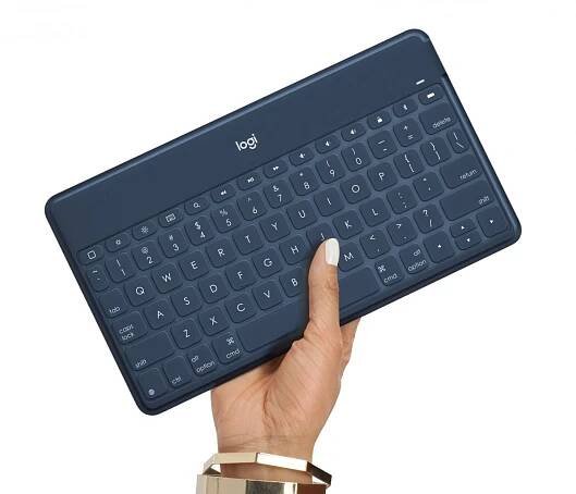 Logitech 920-010060 klávesnice pro mobilní zařízení QWERTY Britská angličtina Bluetooth Oranžová